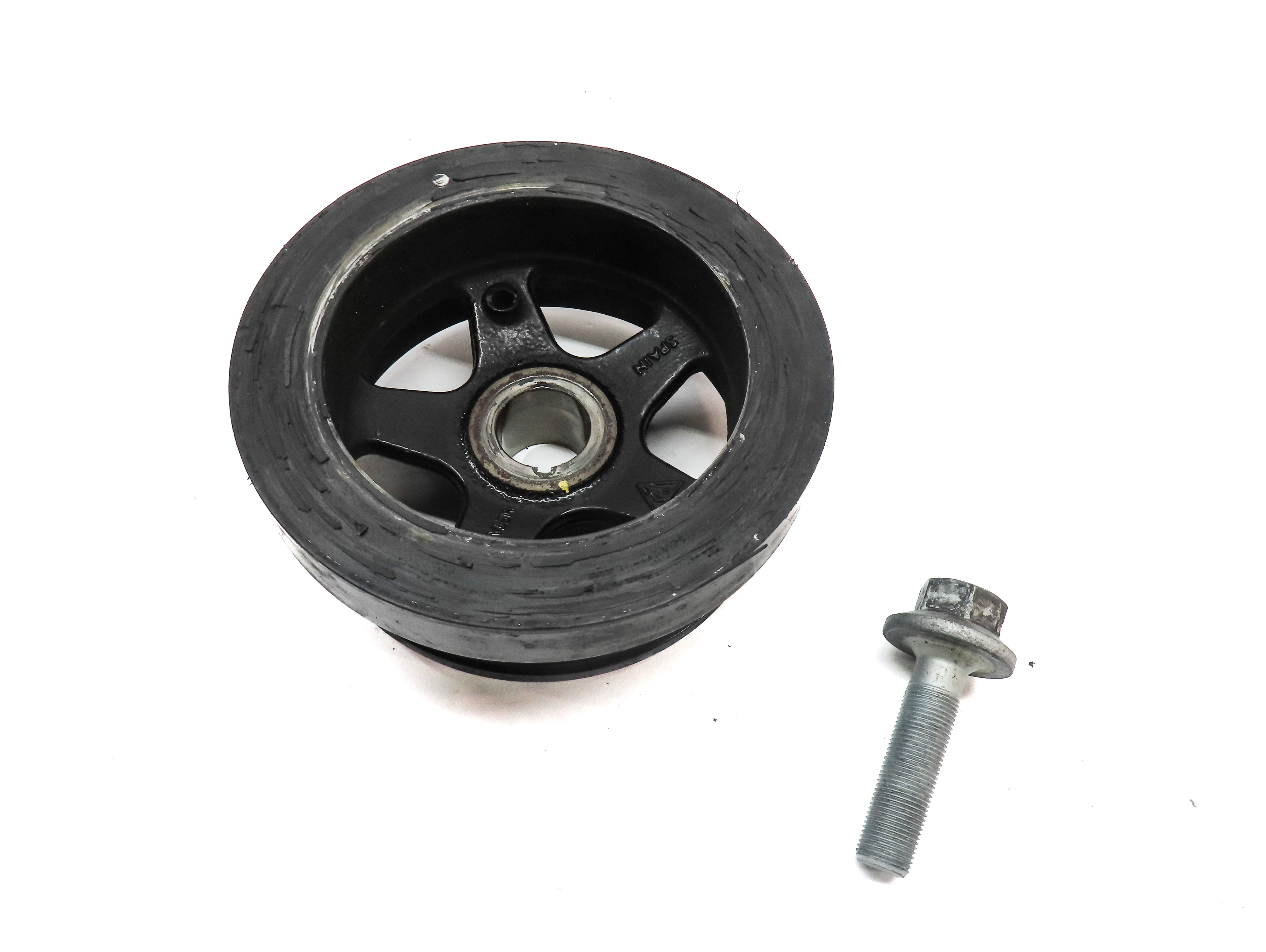 2011-2018 PORSCHE CAYENNE (958) 4.8L M48 V8 ENGINE - HARMONIC BALANCER PULLEY — exact item pictured